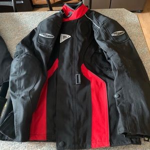 Nitro riding jacket with pads/ extra liner